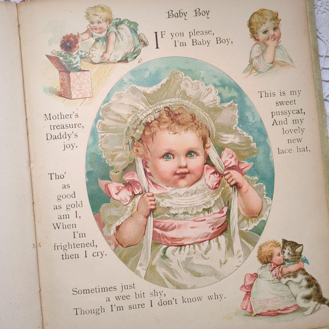 超稀少1890アーネストニスター絵本 洋書 児童書 ヴィクトリアン