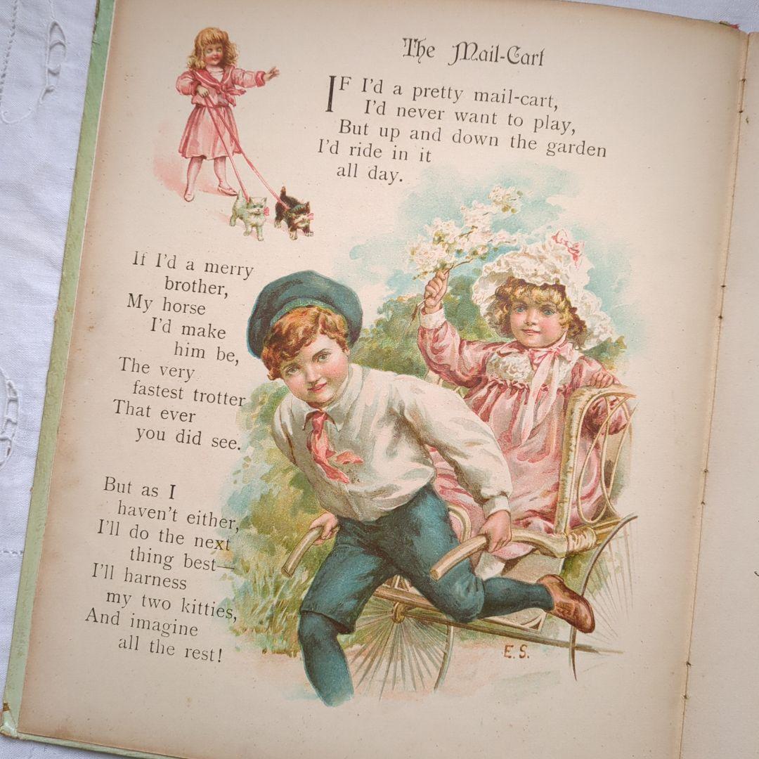 超稀少1890アーネストニスター絵本 洋書 児童書 ヴィクトリアン