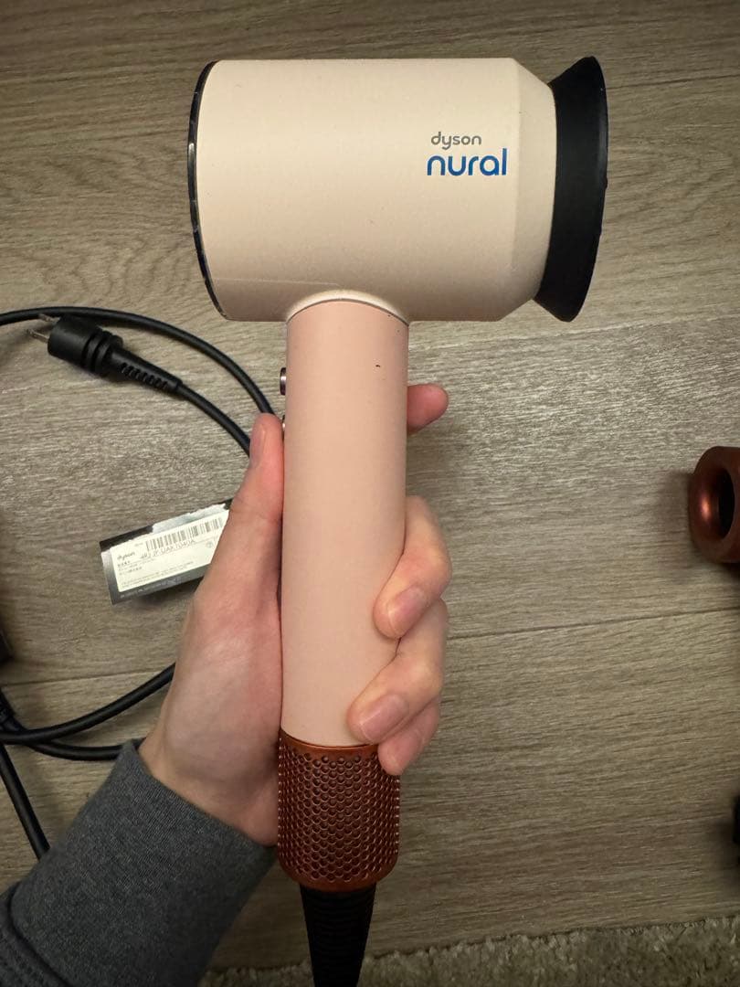 dyson nural ヘアドライヤー セラミックピンク