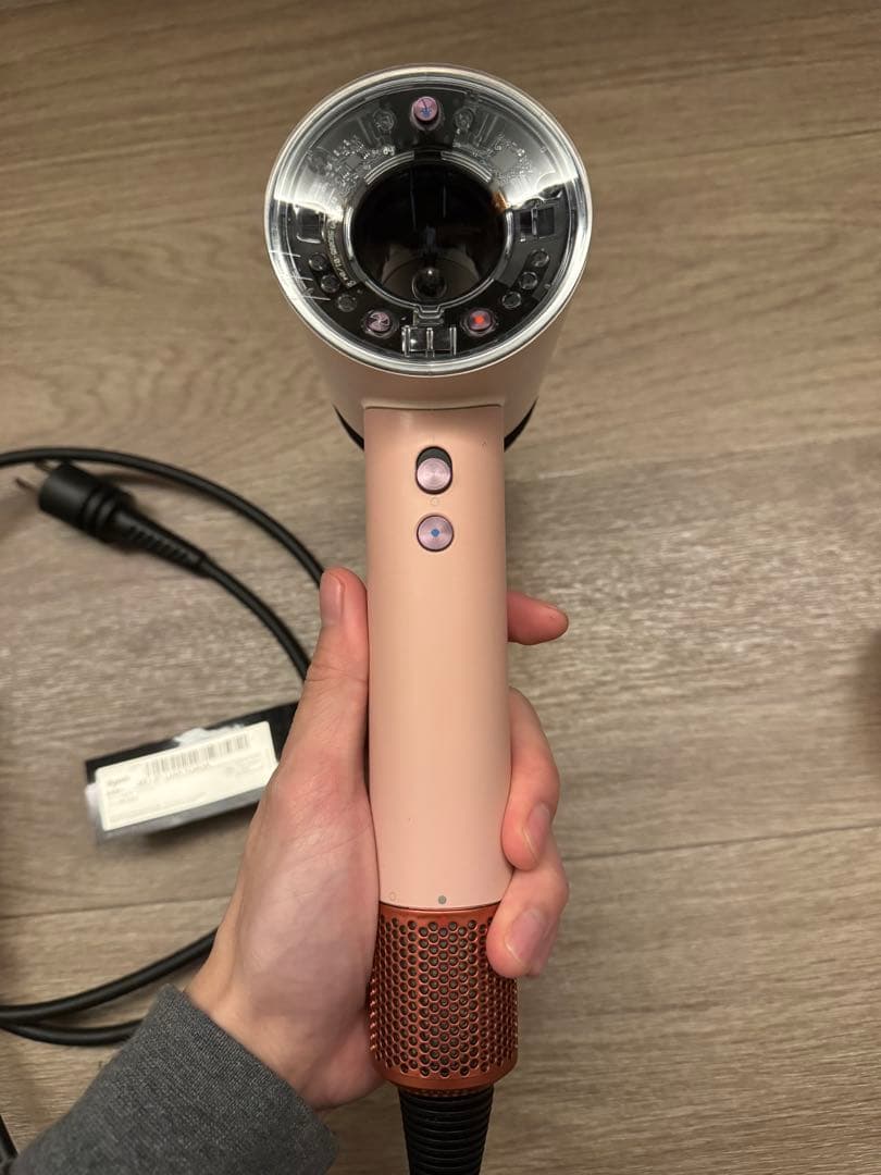 dyson nural ヘアドライヤー セラミックピンク