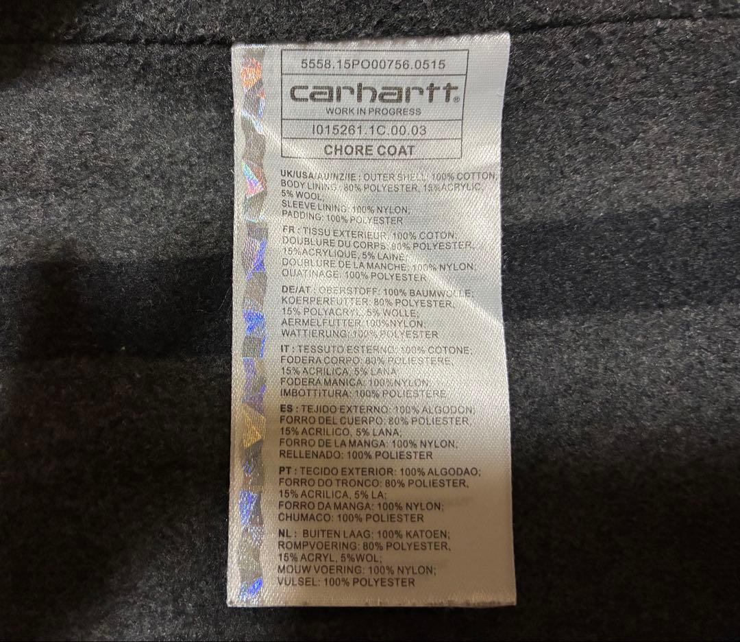 た*し様 Carhartt チョアコート Mサイズ ネイビー カーハート ヴィン