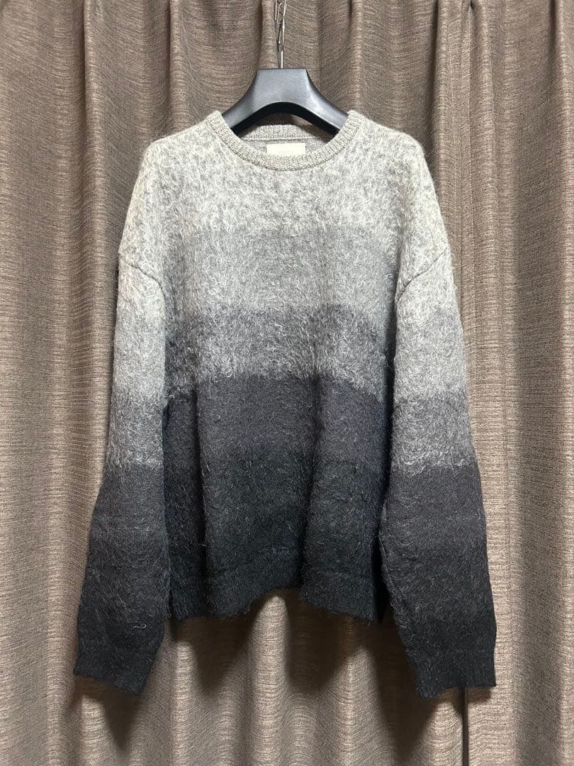 YOKE 別注 GRADATION MOHAIR KNIT PULL OVER