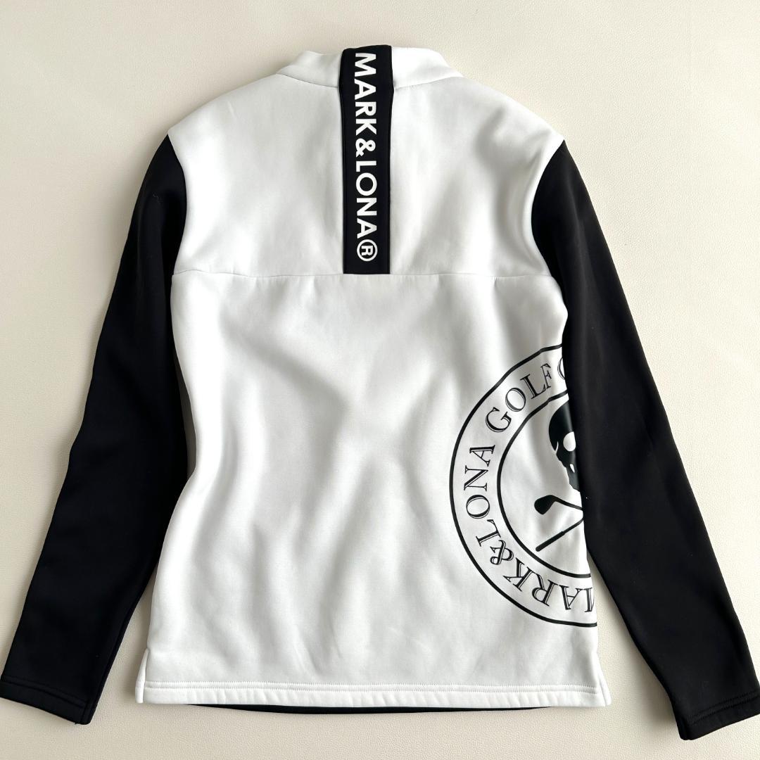 【極美品】MARK & LONA 裏フリース プルオーバー モックネック 38