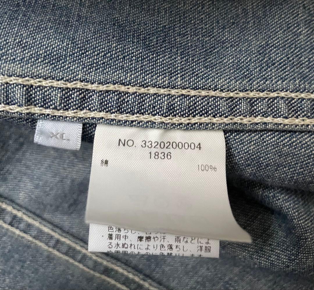 Ron Herman デニムカバーオール ヴィンテージ.ペンキ加工 XL