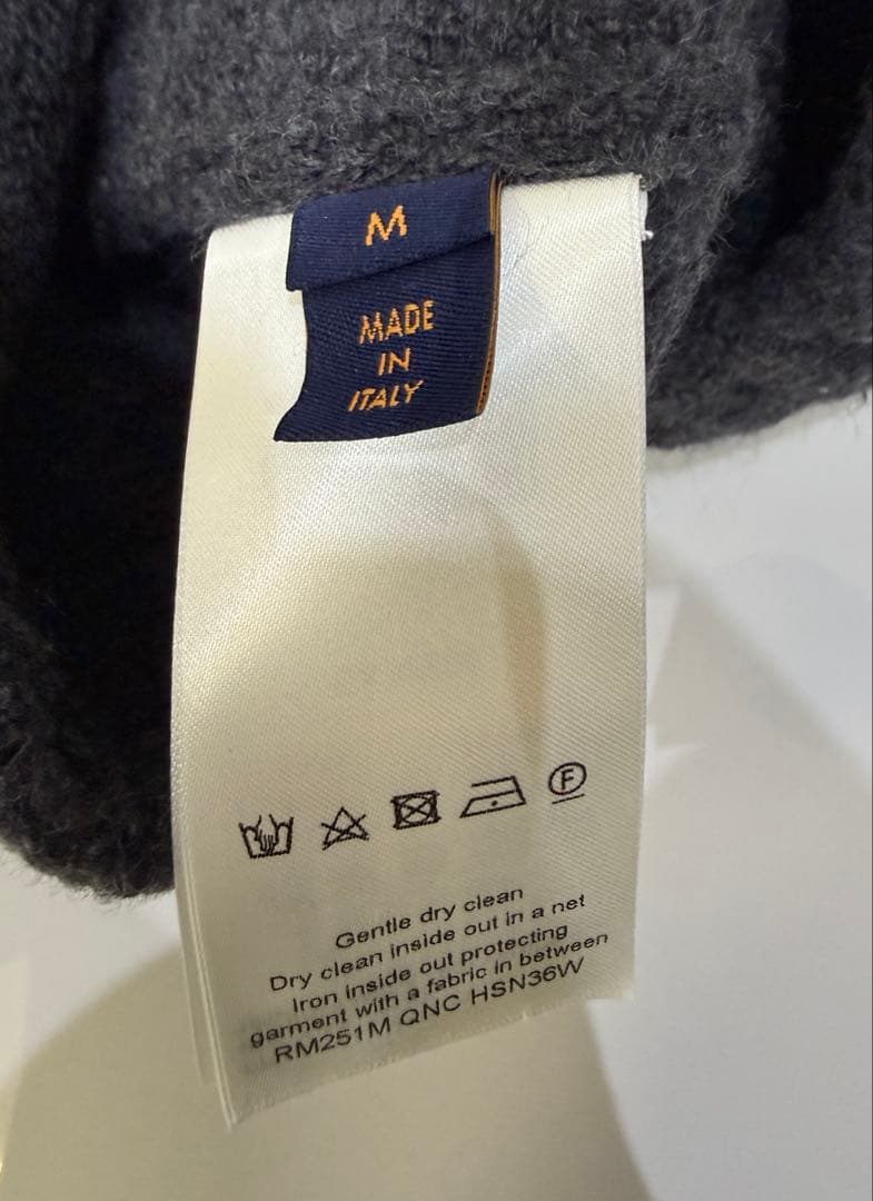 LOUIS VUTTON チャンキーウールブレンドニット　M