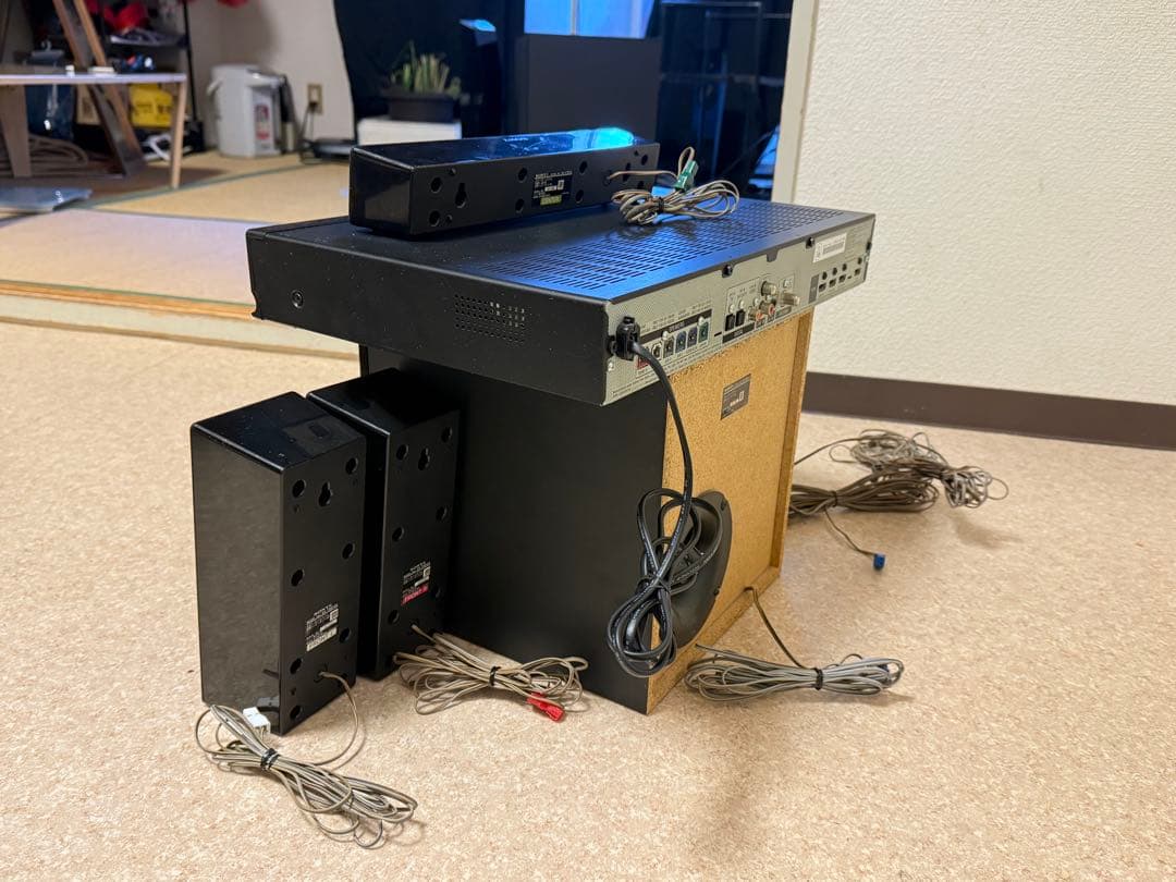 SONY 5.1chサラウンドシステム 本体と付属品