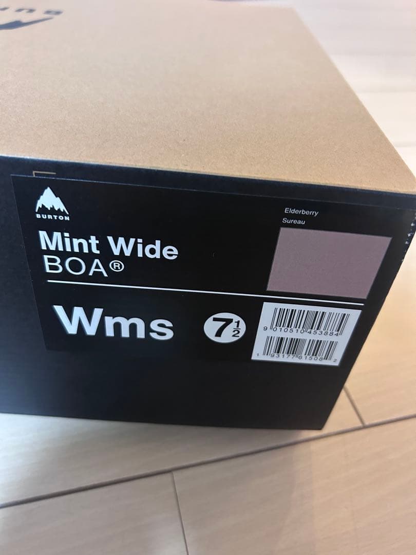 k*r様 21/22 BURTON MINT wide BOA 24.5 ミント