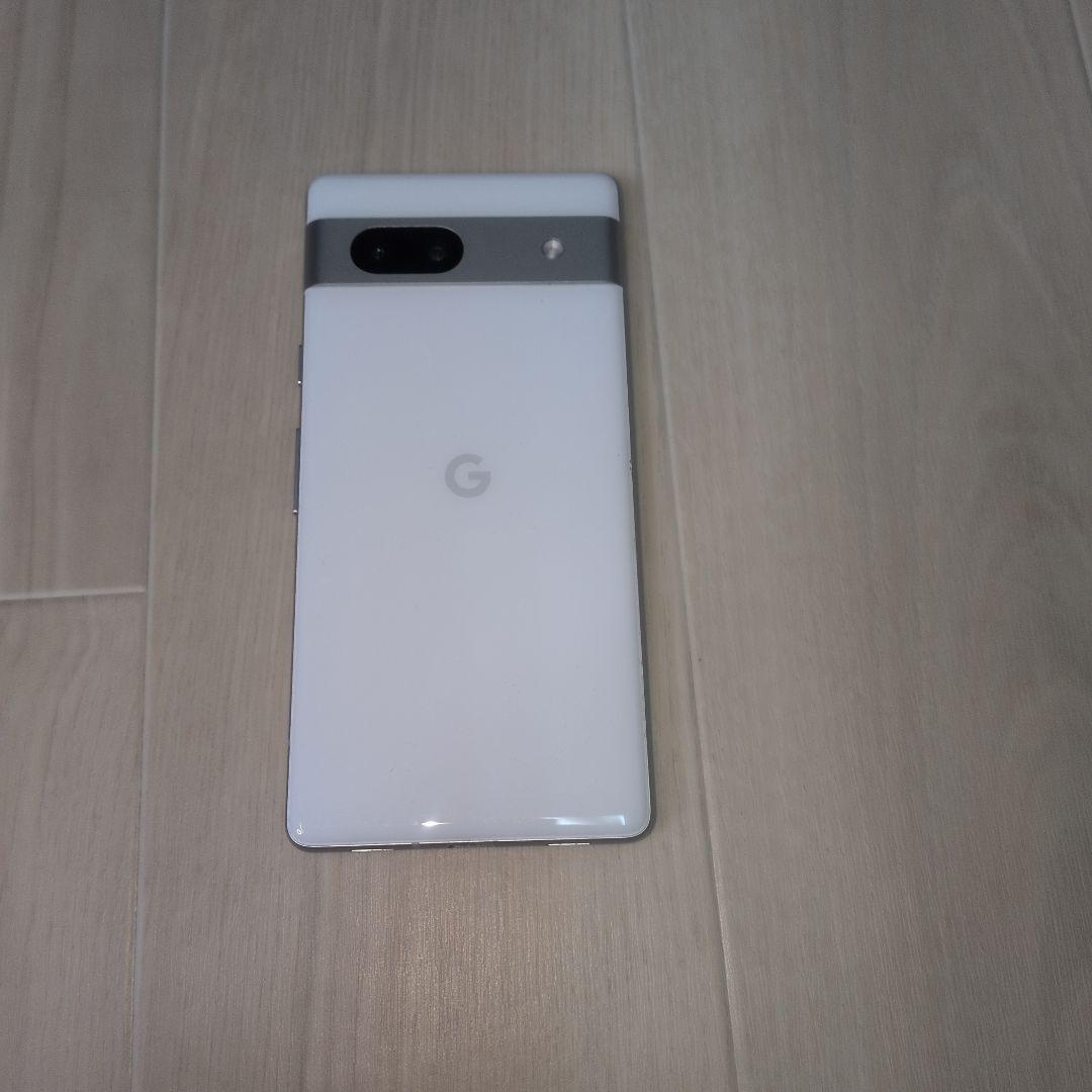 美品　Google Pixel 7a スノーホワイト　128GB