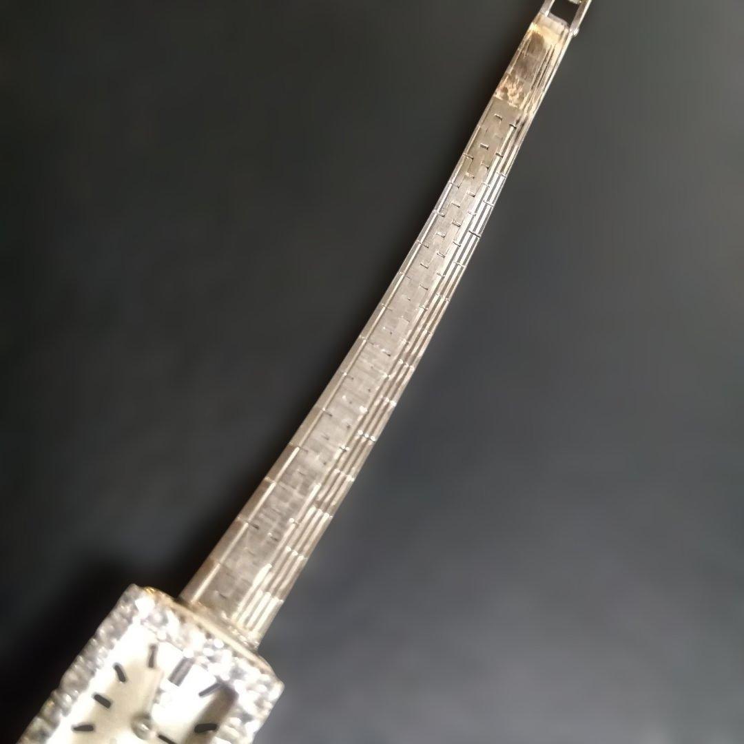 OMEGA　Ω　オメガ　18K刻印あり　ダイヤモンド アンティーク