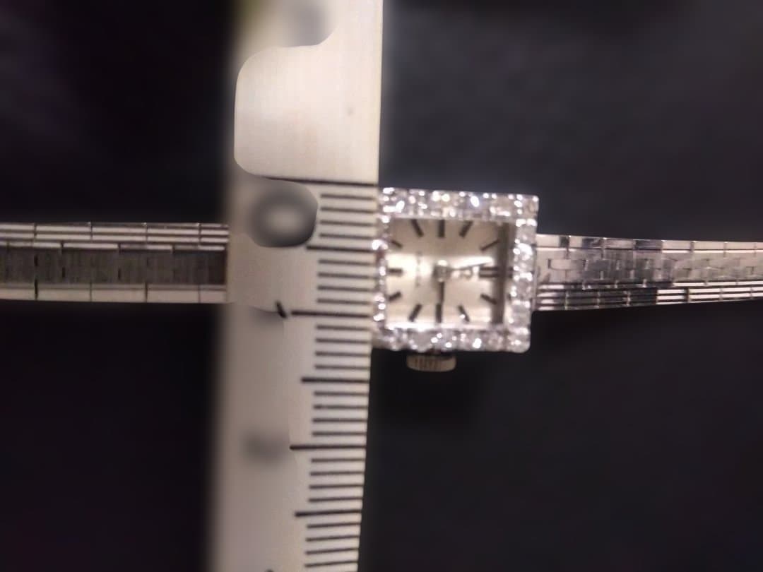 OMEGA　Ω　オメガ　18K刻印あり　ダイヤモンド アンティーク