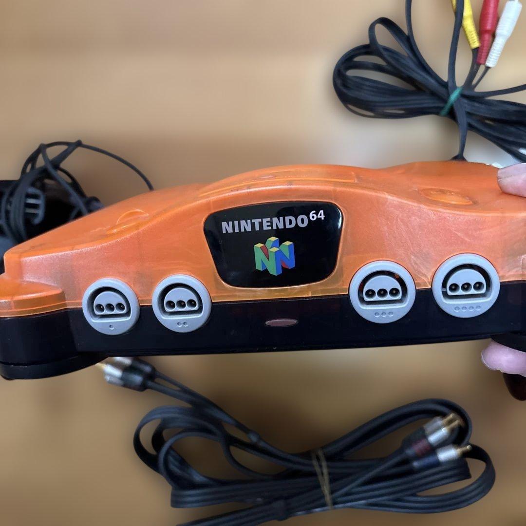 ニンテンドー64 クリアオレンジ