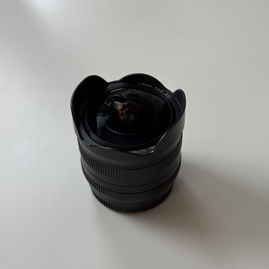 7Artisans 7.5mm F2.8 FISH-EYE II フジフイルム用