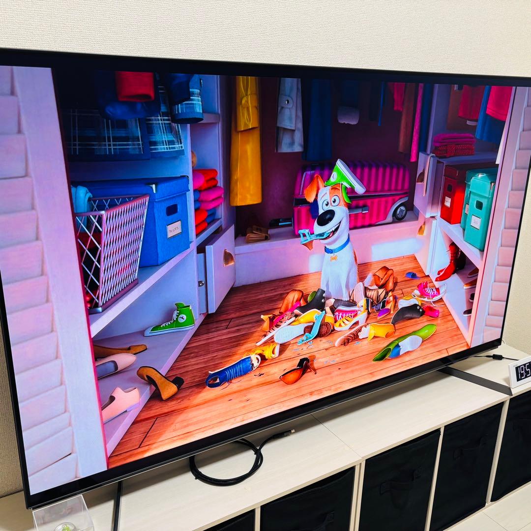 【美品】Hisense ハイセンス 65X8F 4K有機ELテレビ 65インチ