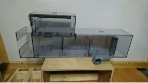 タツキマコト　90ガラス水槽用　奥行き200 ウールボックス引き出し