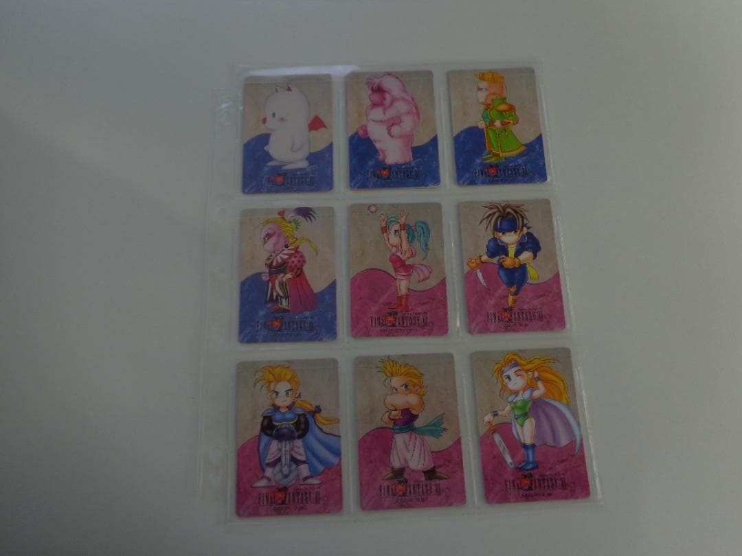 【フルコンプ】FF6 ファイナルファンタジー パート1 カードダス BANDAI