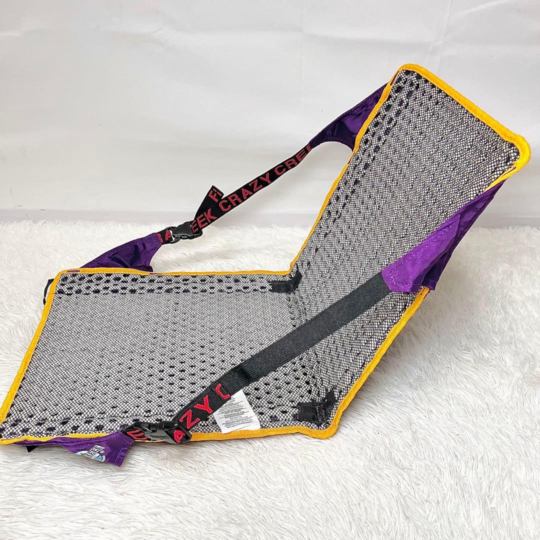 【美品】CRAZY CREEK アウトドア座椅子 フォールディングチェア