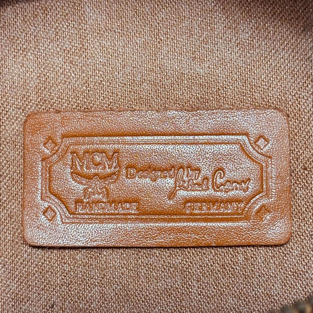 希少 大人気 MCM ヴィセトス レザー ウエストポーチ ボディバッグ ロゴ