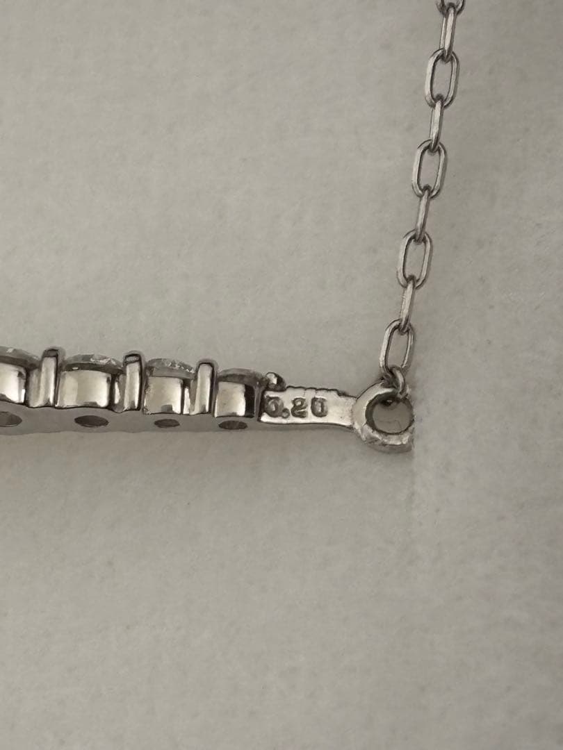 アクセサリーpepe プラチナ ダイヤモンド ネックレス