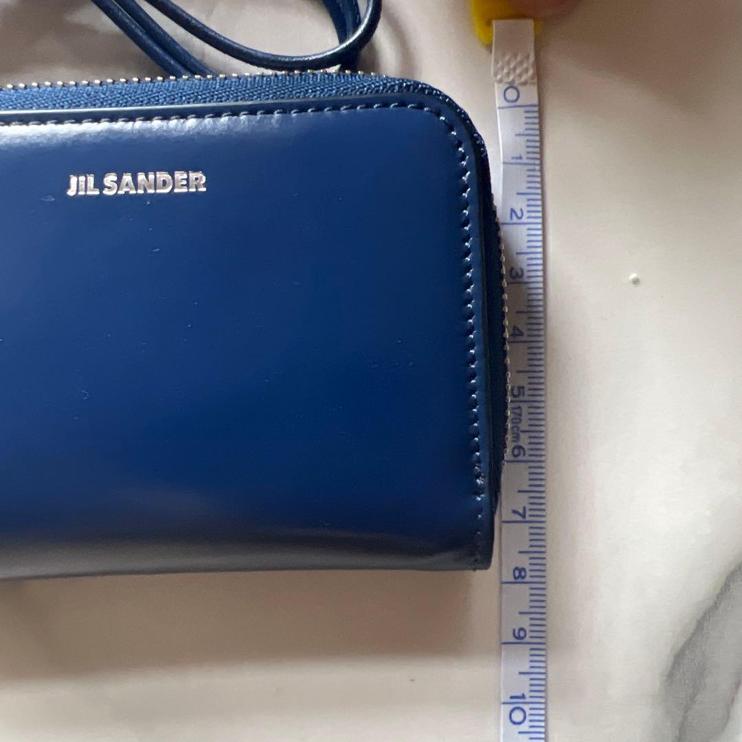 【極美品】JIL SANDER ジルサンダー ブルー ケース
