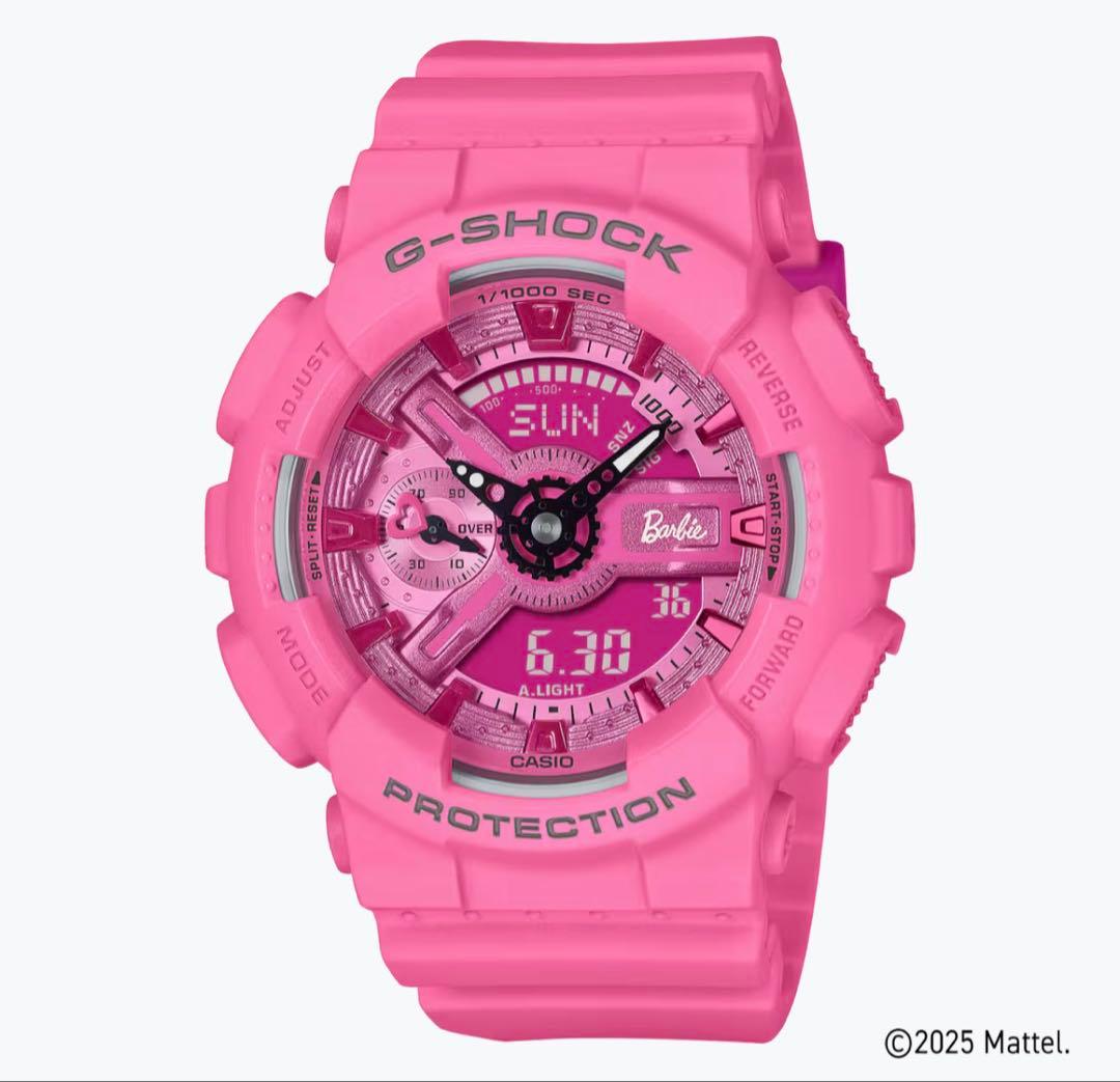 G-SHOCK Barbie コラボモデル ピンク