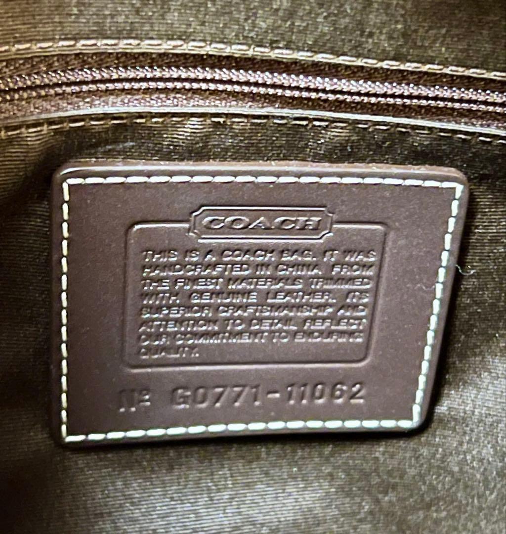 COACH シグネチャー ハンドバッグ コーチ レディース 美品