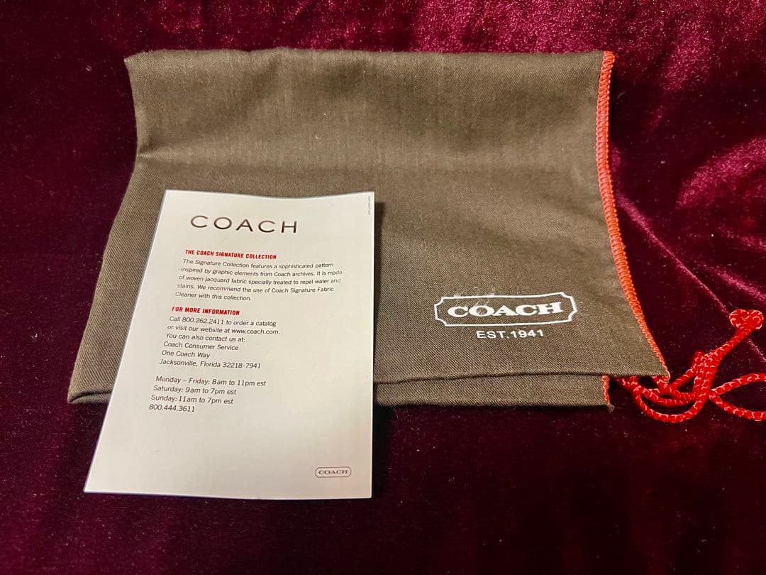 COACH シグネチャー ハンドバッグ コーチ レディース 美品
