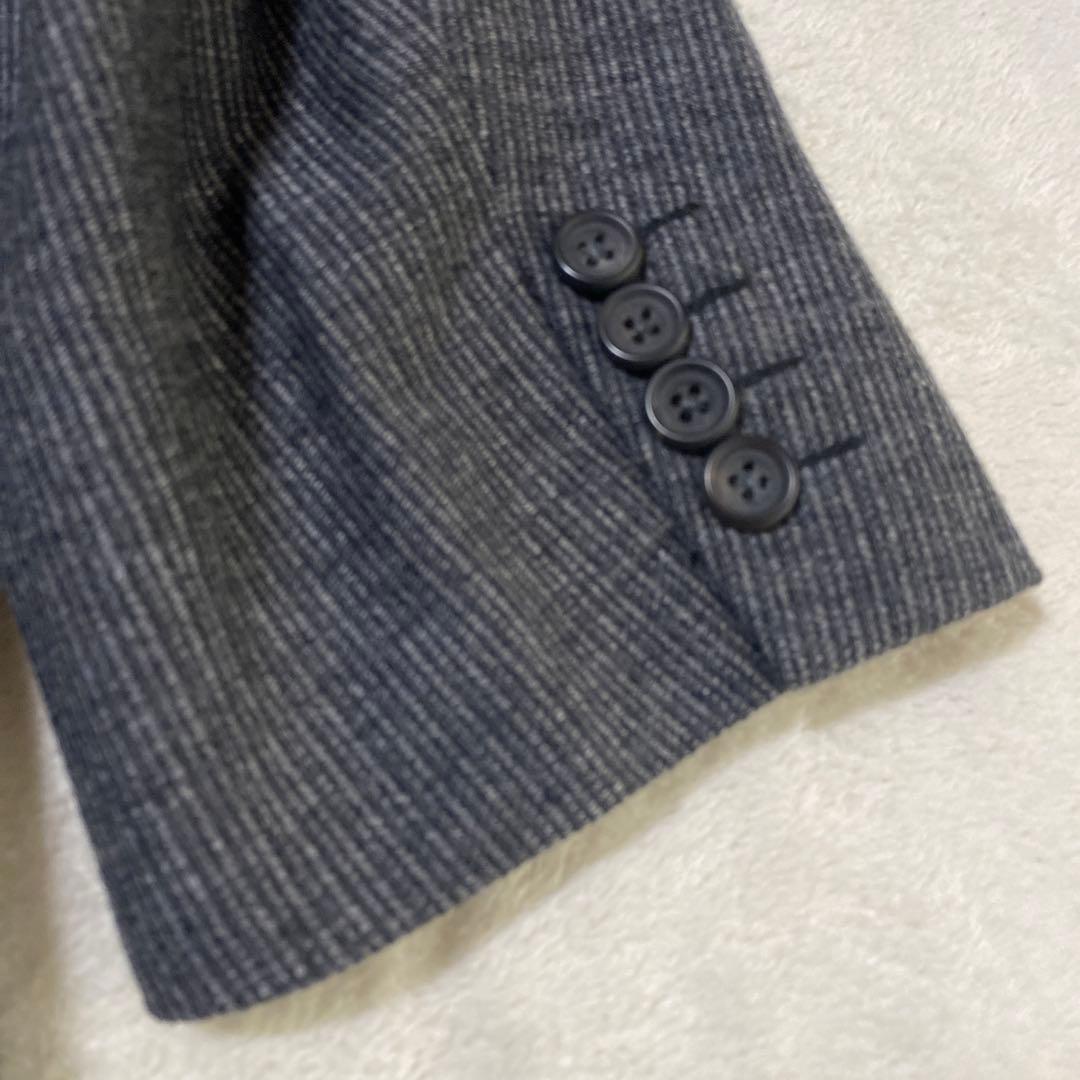 Burberry テーラードジャケット　ダブル　ヘリンボーン　オーバーサイズ