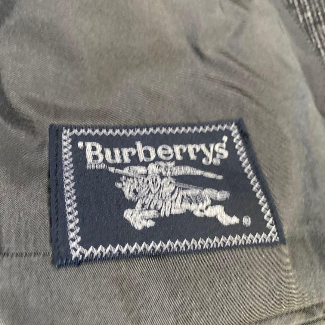 Burberry テーラードジャケット　ダブル　ヘリンボーン　オーバーサイズ