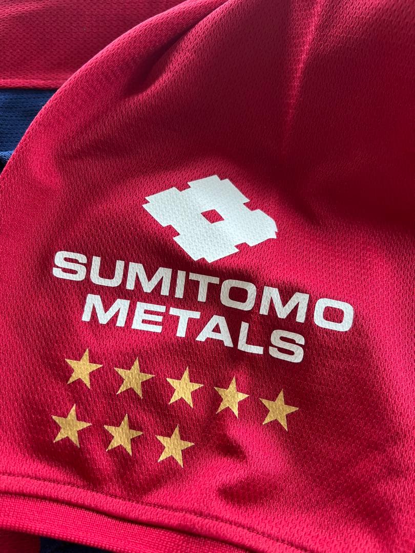 選手サイン入り　鹿島アントラーズ　レプリカユニフォーム　背番号10 本山雅志選手