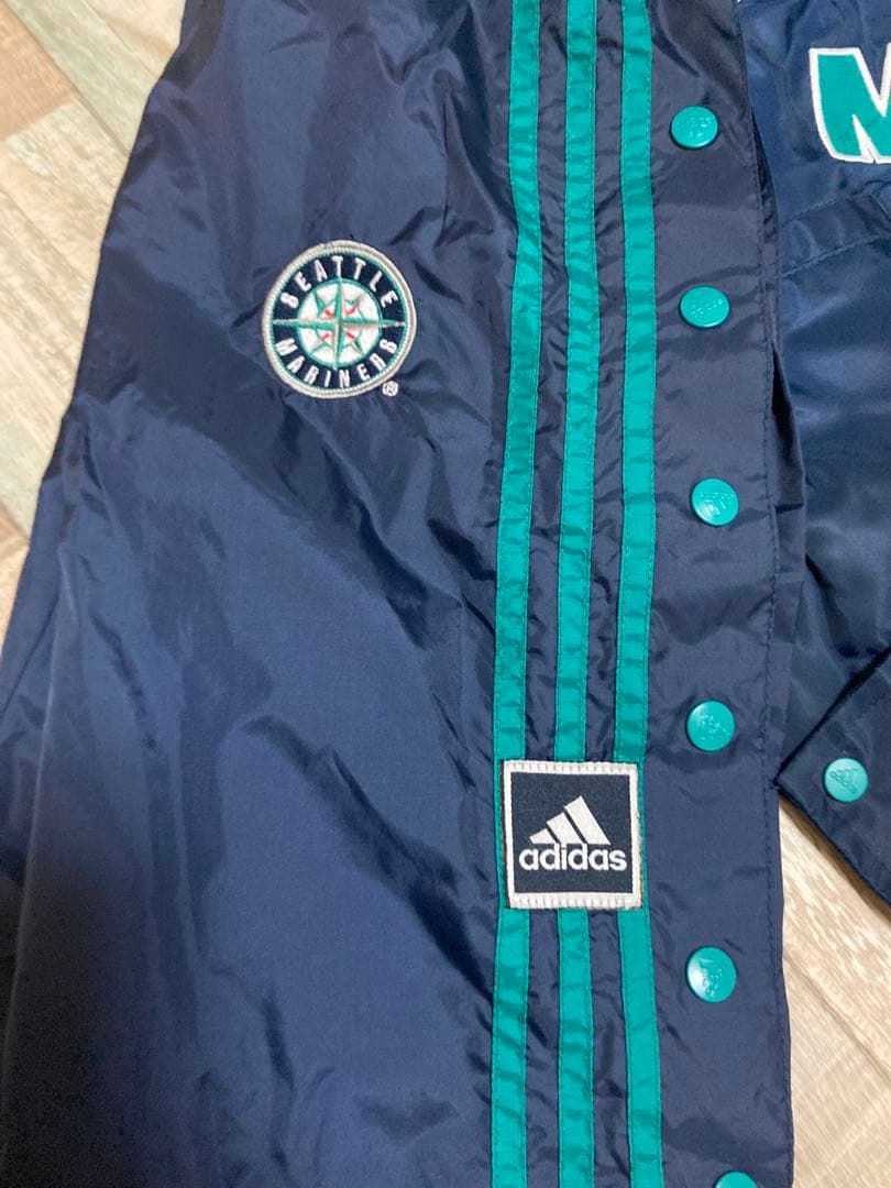 激レア新品タグ付adidas製シアトルMARINERS 上下　スタジャンセット