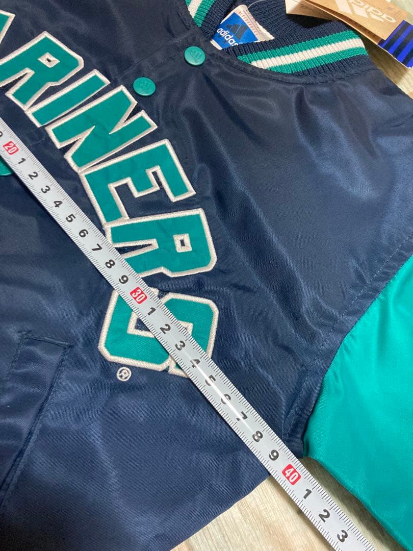 激レア新品タグ付adidas製シアトルMARINERS 上下　スタジャンセット