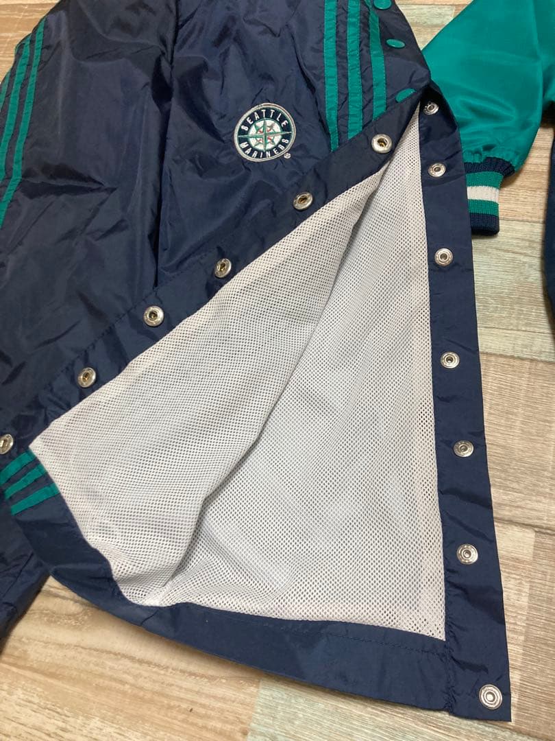 激レア新品タグ付adidas製シアトルMARINERS 上下　スタジャンセット