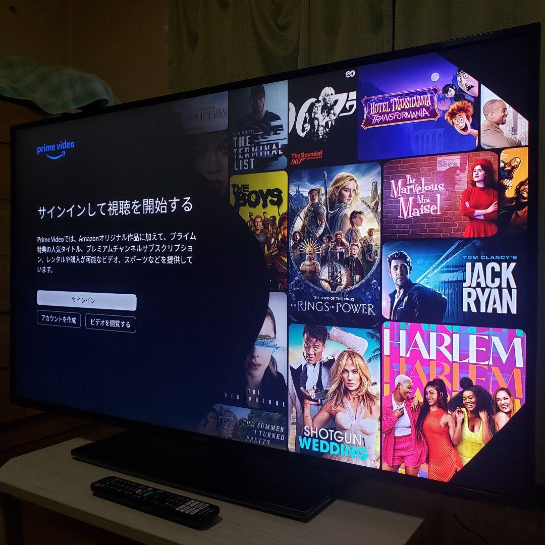 Panasonic4K液晶テレビTH-49LX900/2022年製[未使用に近い