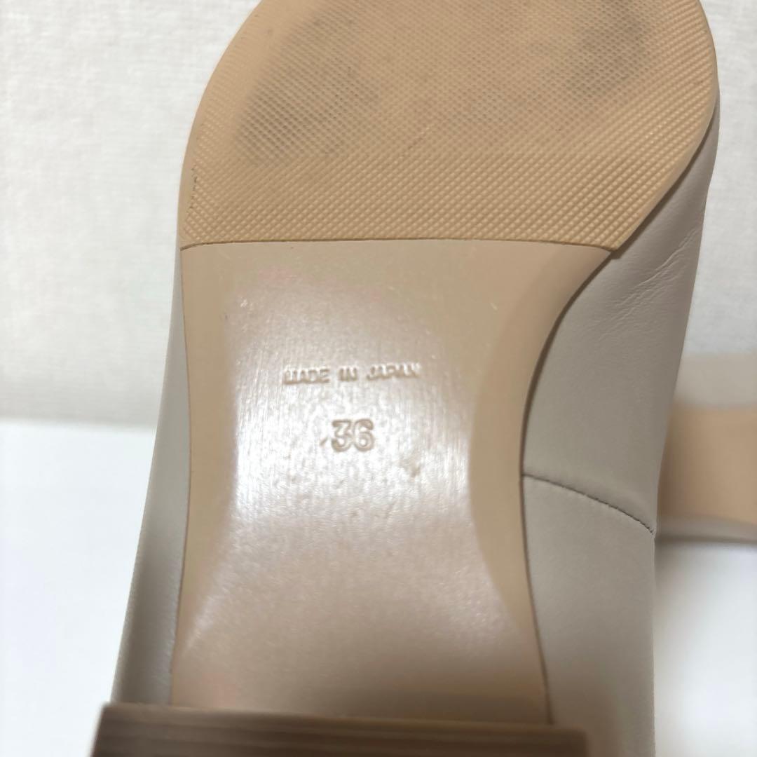 PIPPICHIC ピッピシック パール　バックル　フラット　パンプス