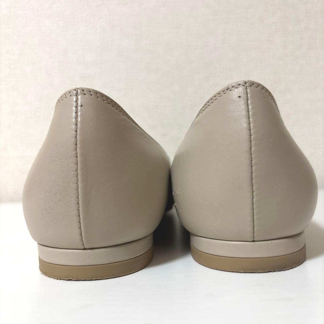 PIPPICHIC ピッピシック パール　バックル　フラット　パンプス