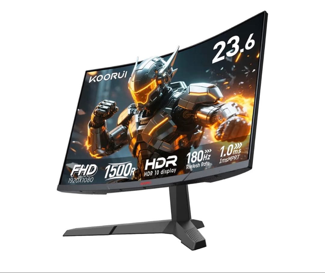 KOORUI 23.6インチ 180Hz 爆速発送 値下げ済み！