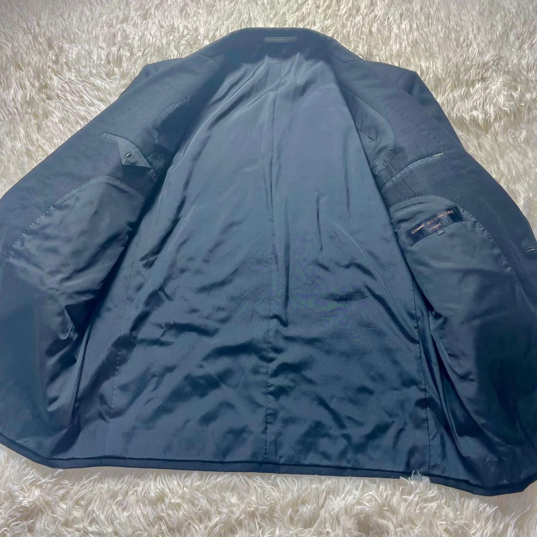 【希少】コムデギャルソンオム テーラードジャケット 黒 L 80s アーカイブ