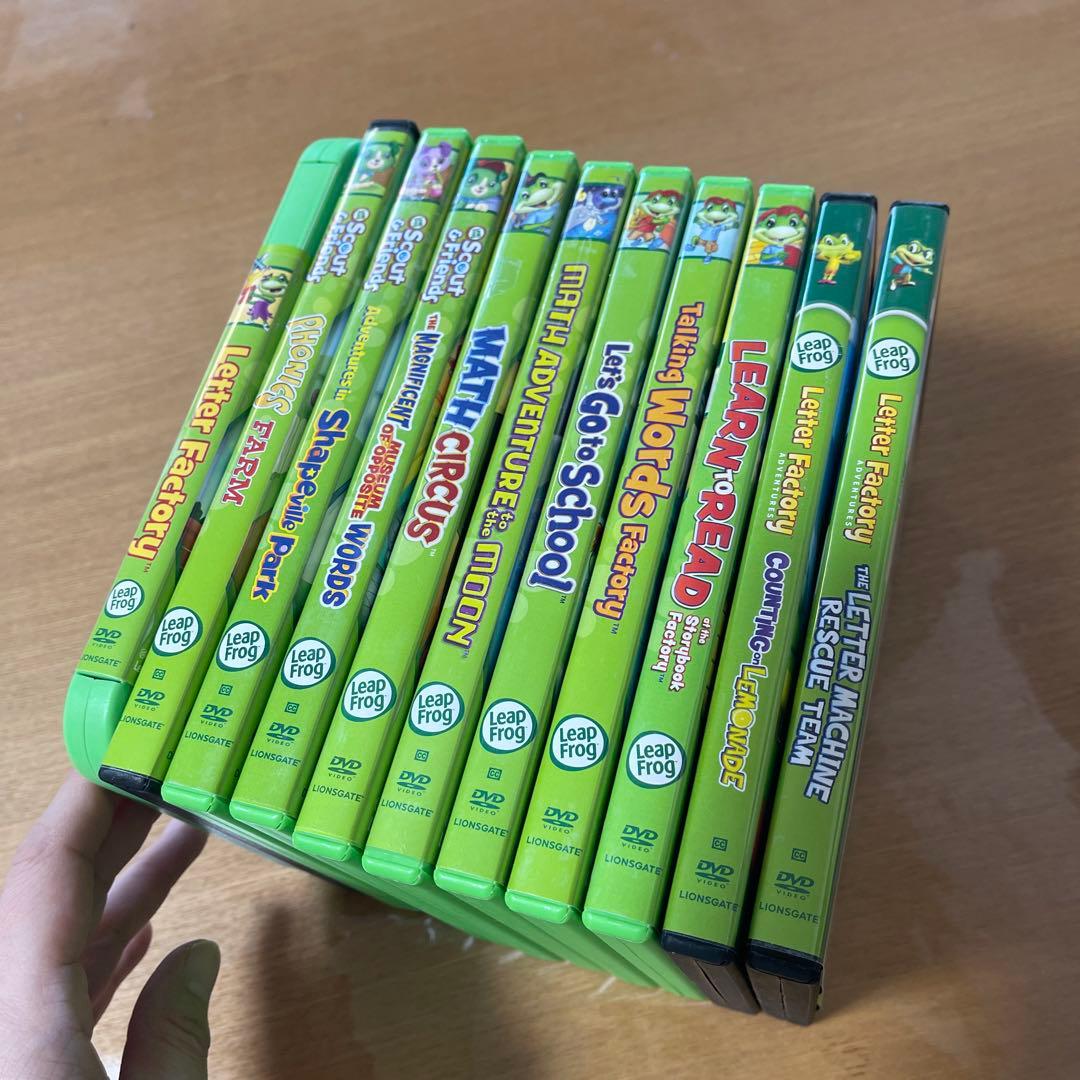 【英語】LeapFrog DVD 11枚セット