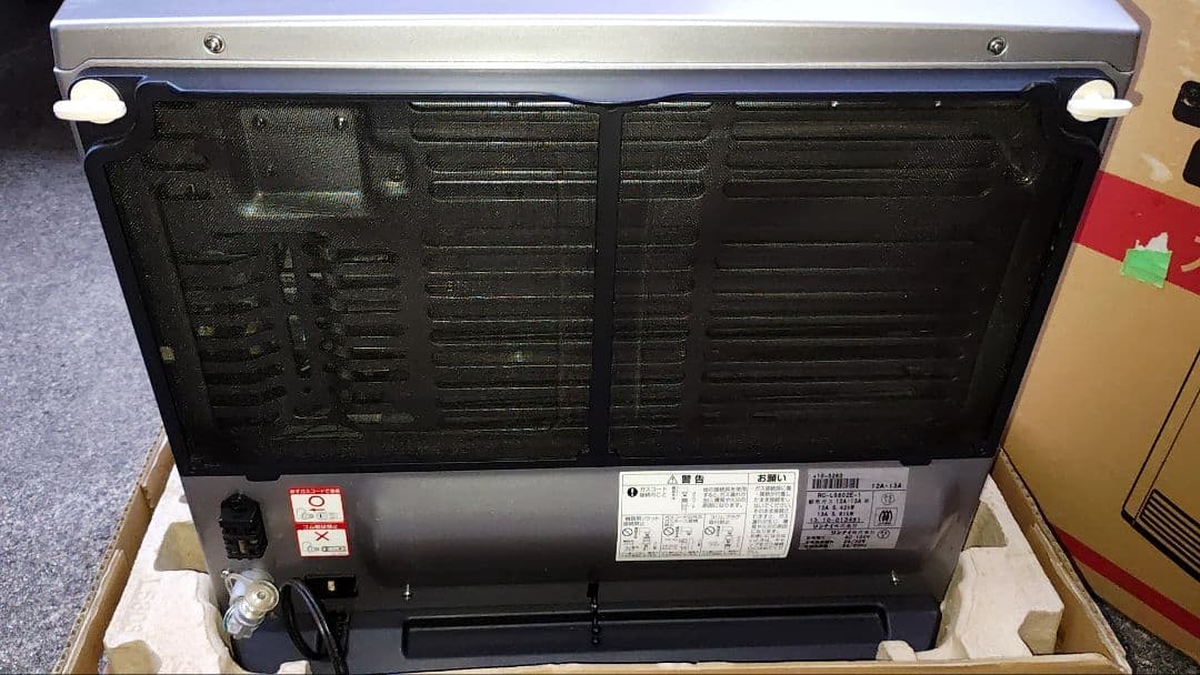 TOHO GAS ガスファンヒーターRC-58FQT　都市ガス13Aまたは12A