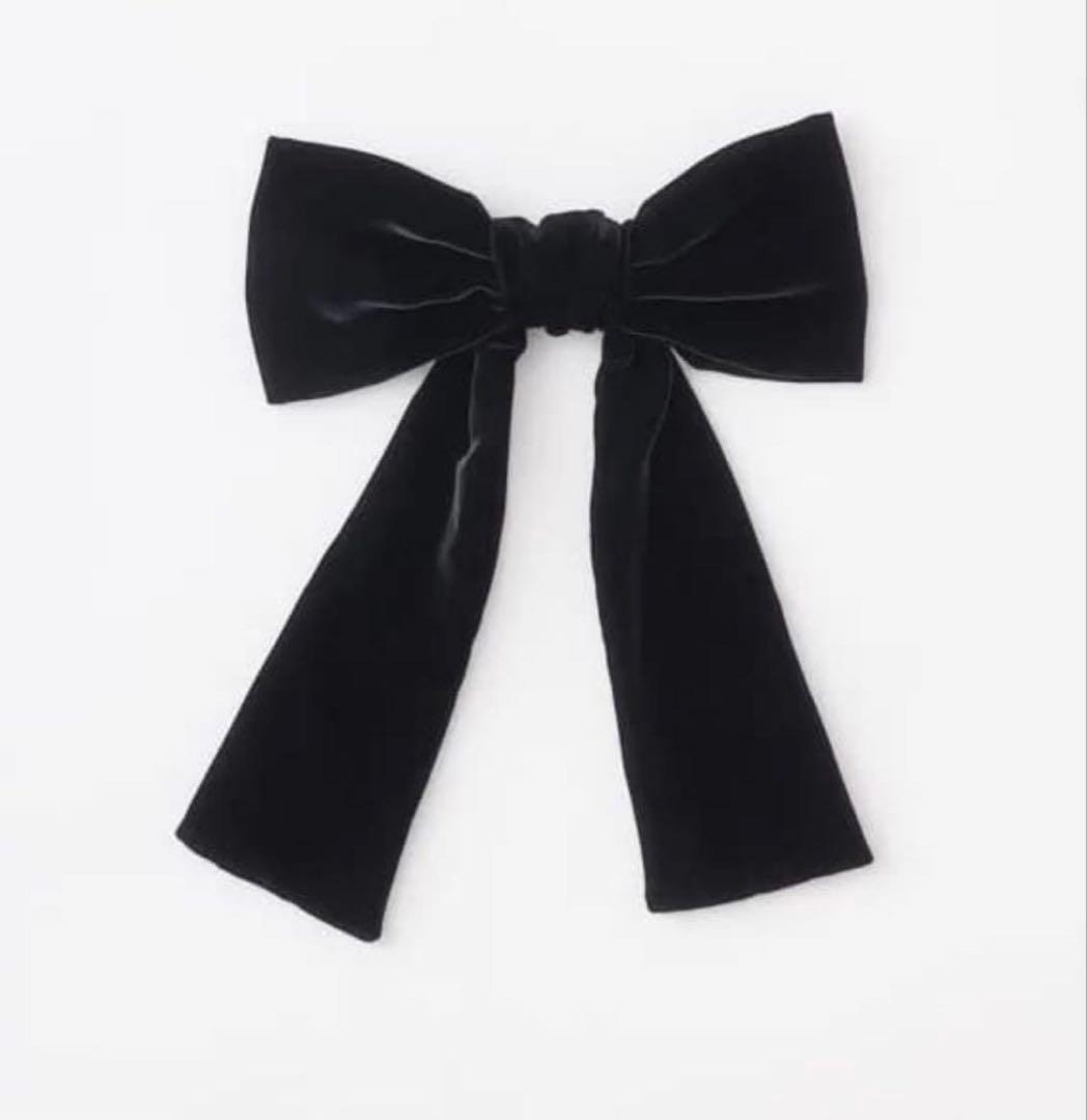 FETICO VELVET BOW HAIR CLIP リボンバレッタ