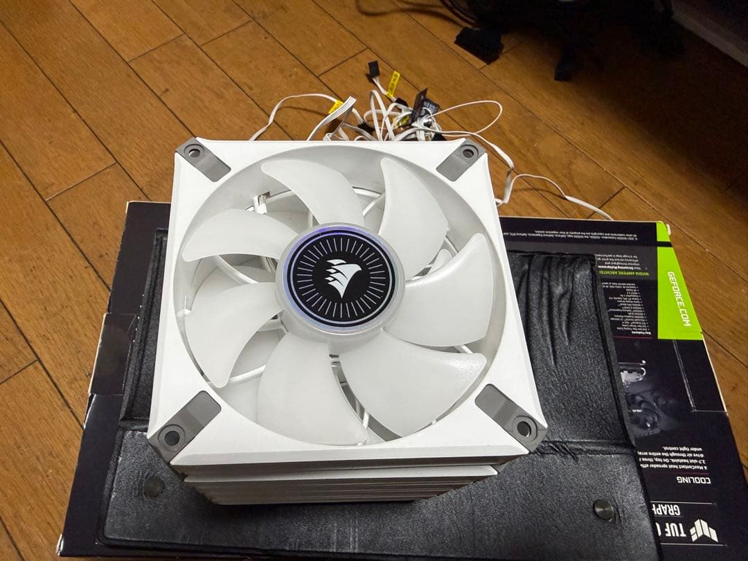 CORSAIR ファンRGB 6個セット