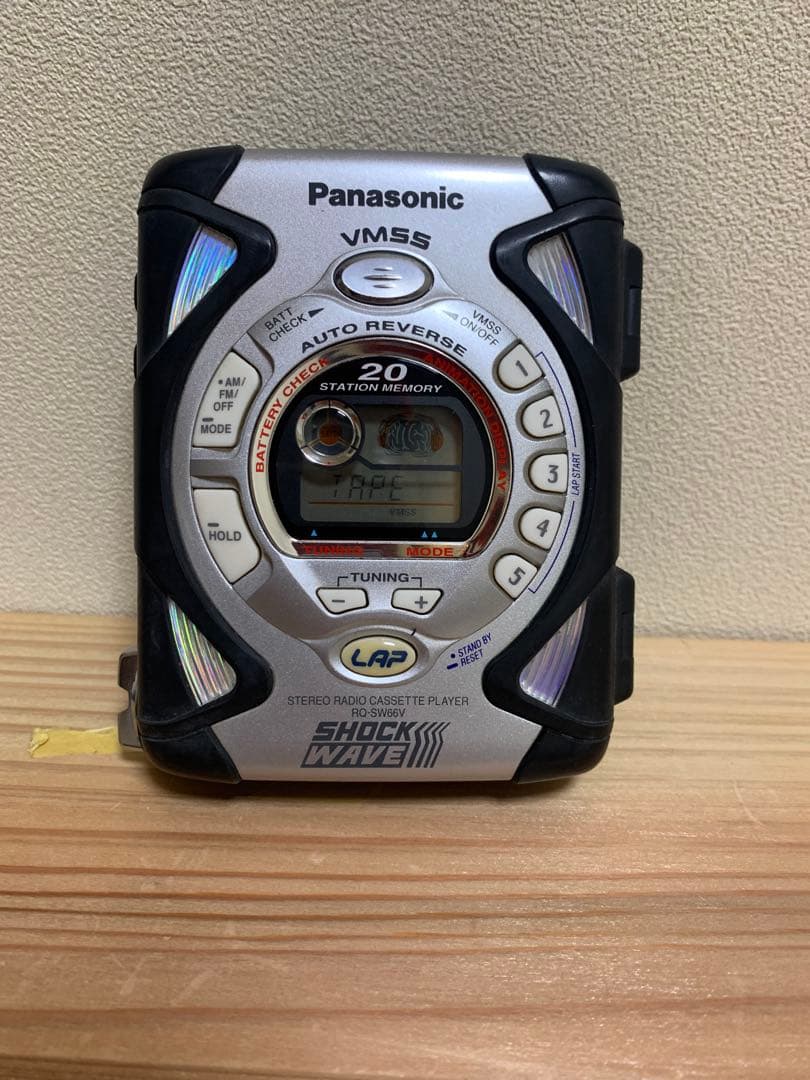 Panasonic ショックウェーブ　カセットプレーヤー　RQ-SW66V