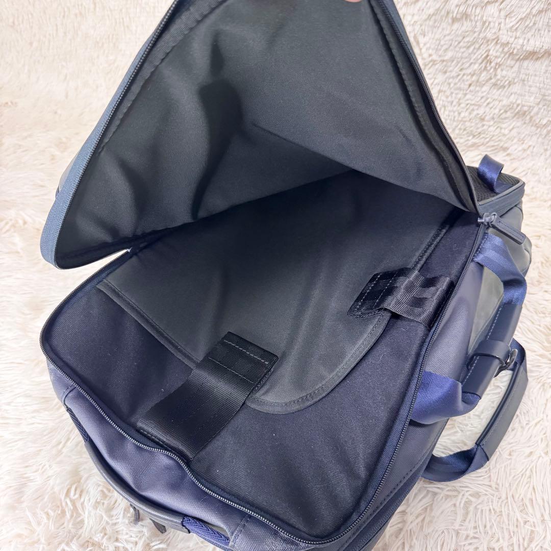 希少 エース ace. ダブルハンドル リュック ビジネスリュック 紺