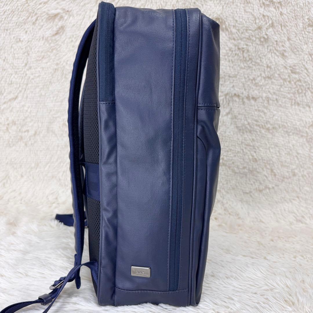 希少 エース ace. ダブルハンドル リュック ビジネスリュック 紺