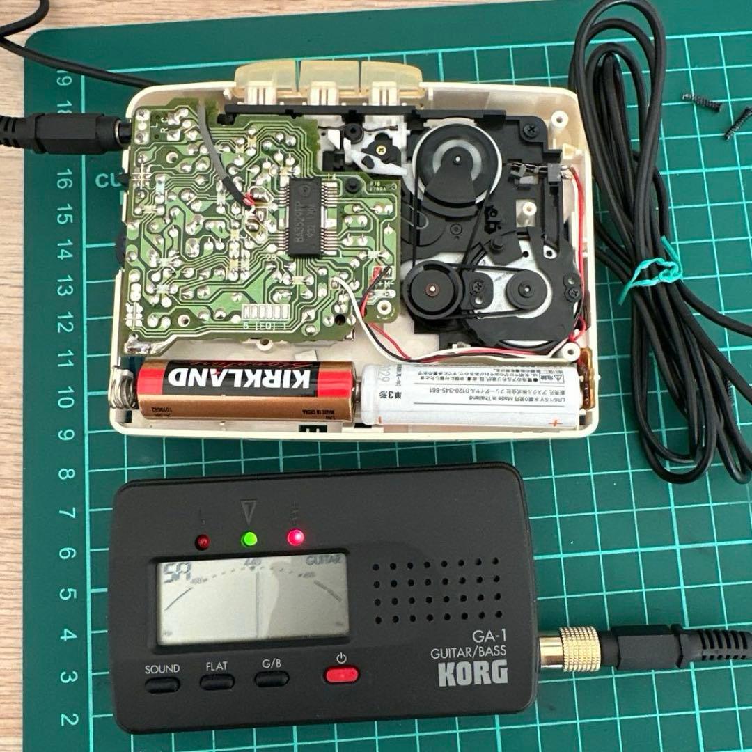 【美品DE修復品】Panasonic カセット プレーヤー RQ-CW03