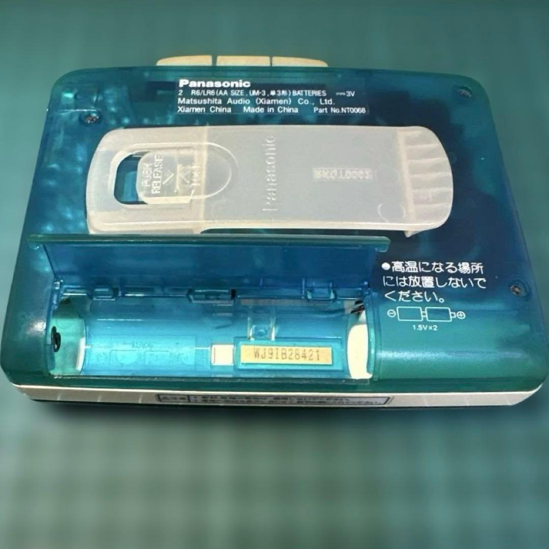 【美品DE修復品】Panasonic カセット プレーヤー RQ-CW03