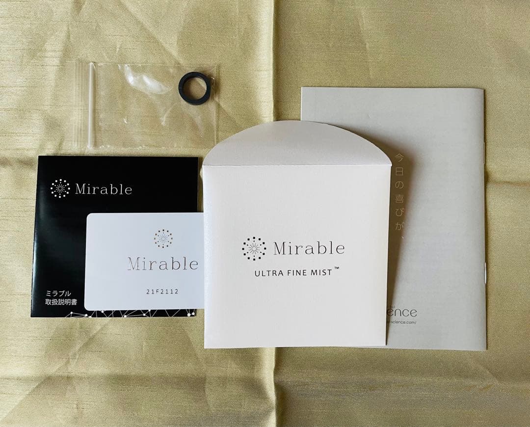 ミラブルプラス ウルトラファインバブル　サイエンス シャワーヘッド