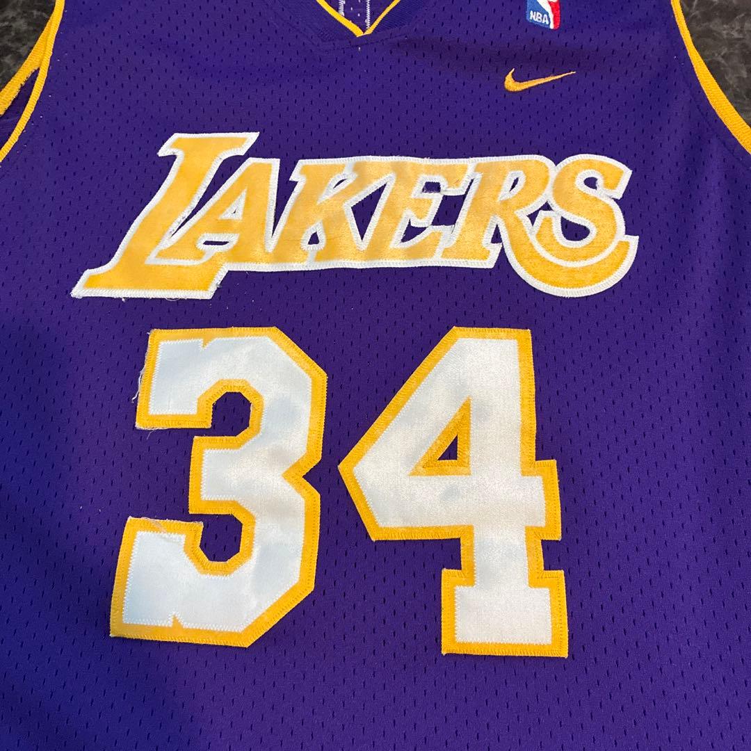 Nike Lakers 34番 ユニフォーム XL