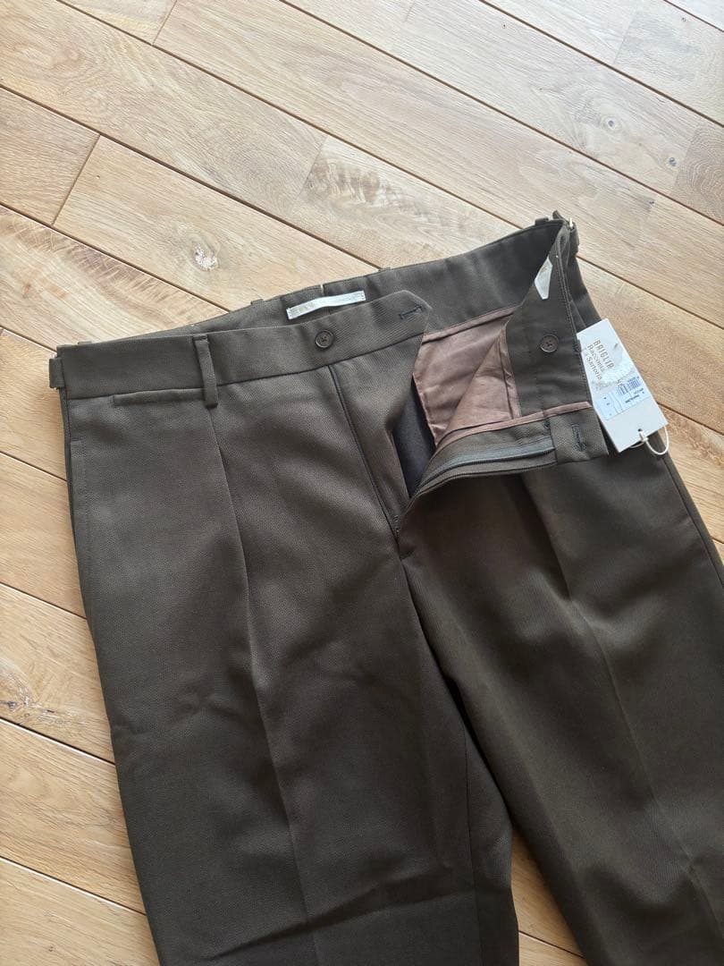 未使用 BRIGLIA1969 ブリリア ワークチノパンツ46 カーキ