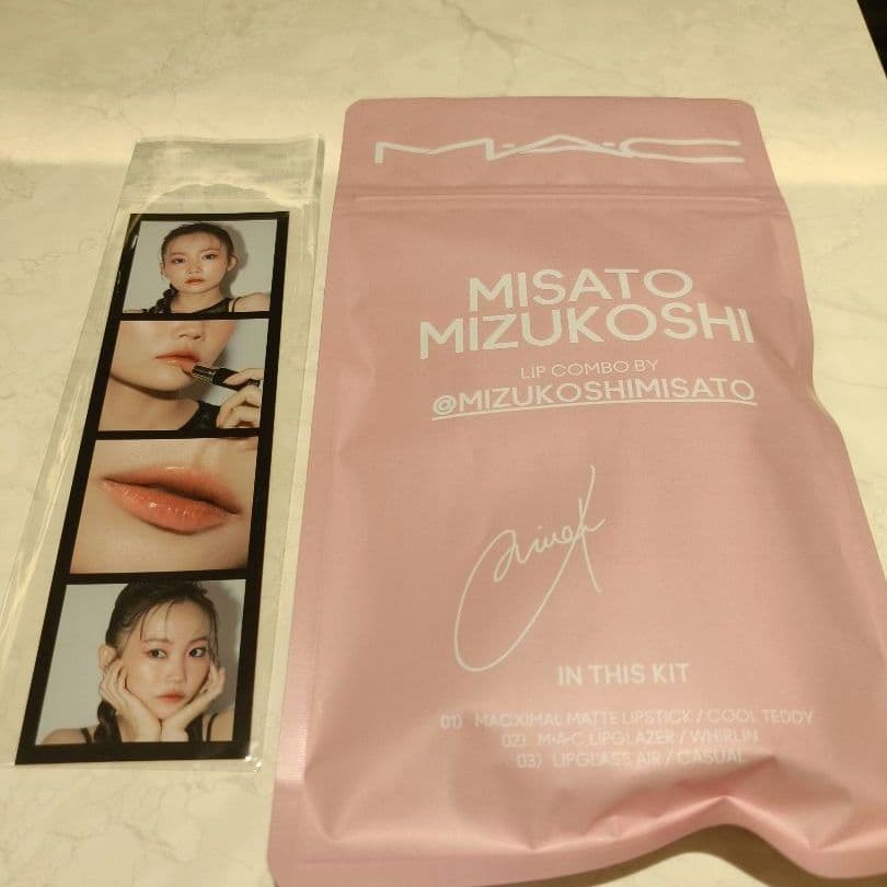 MAC　LIP COMBOS ピンク